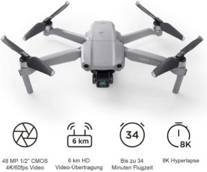 DJI Mavic Air 2 - faltbare Drohne mit 4K-Kamera