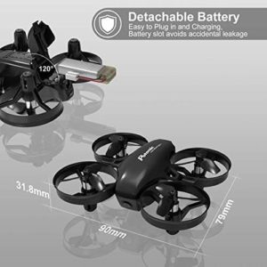 Potensic A20W: Kompakter Mini-Quadrocopter mit 2 Akkus
